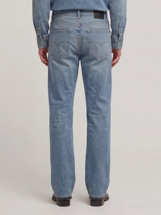 26FW 구찌 홀스빗 디테일 코튼 데님 팬츠 860844 BLUE - GUCCI