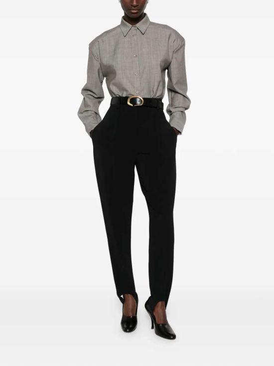 26FW 스텔라 맥카트니 스트레이트 팬츠 644053SNA28 1000 BLACK - STELLA MCCARTNEY