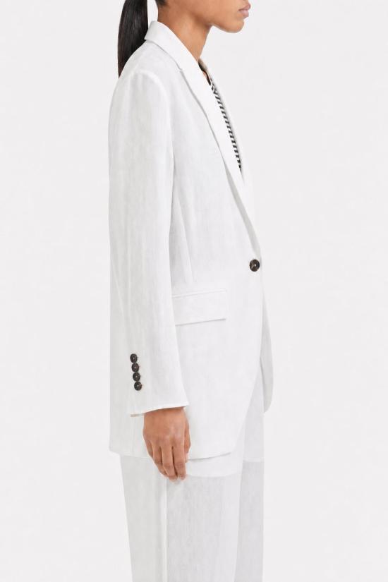  브루넬로 쿠치넬리 자켓 i159075 WHITE - BRUNELLO CUCINELLI
