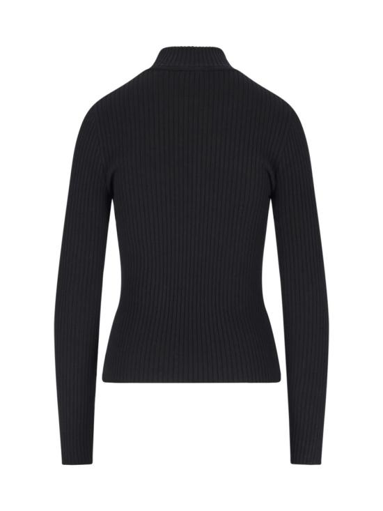 26FW 쿠레쥬 스웨터 PERMPU022FI0001 9999 BLACK