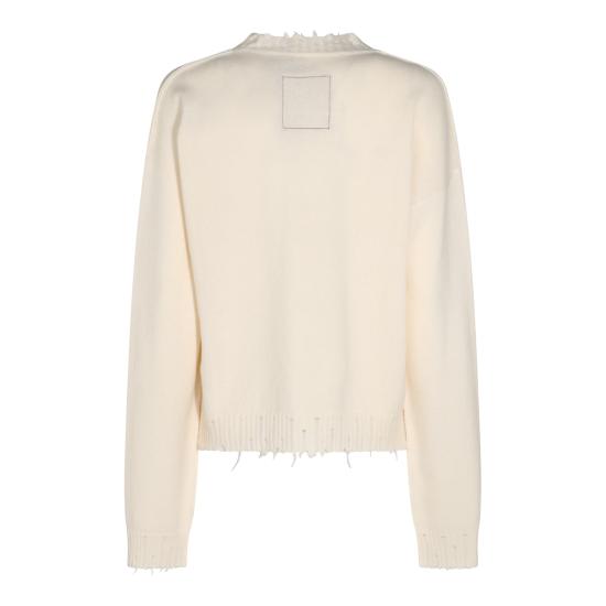 26FW 우마 왕 긴팔 티셔츠 UK7152 UW101 OFF WHITE - UMA WANG