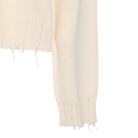 26FW 우마 왕 긴팔 티셔츠 UK7152 UW101 OFF WHITE - UMA WANG