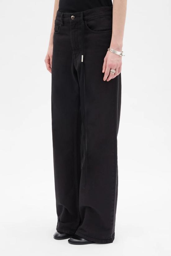 26FW 앤 드뮐미스터 팬츠 B0013624 FA038 099 BLACK - ANN DEMEULEMEESTER