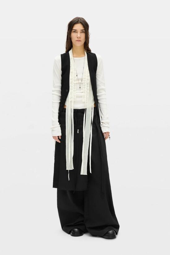 26FW 앤 드뮐미스터 긴팔 티셔츠 B0014242 FA659 003 IVORY - ANN DEMEULEMEESTER