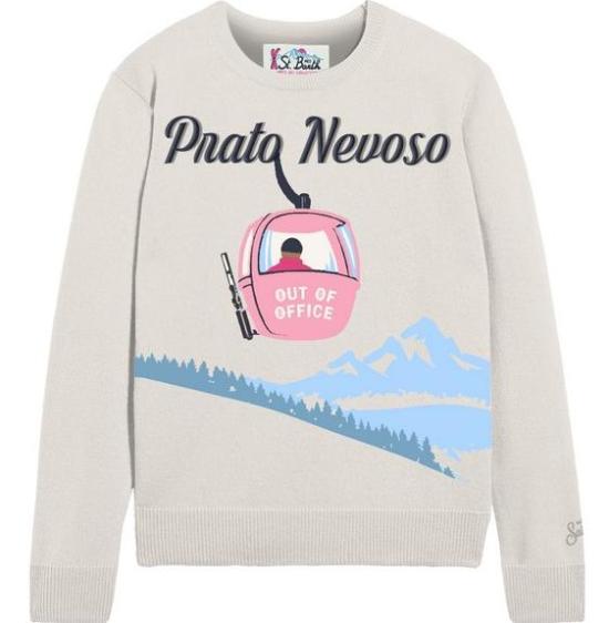 26FW 세인트바쓰 스웨터 QUE0018 04627M10EMB PRATO NEVOSO OUT OF OFFICE
