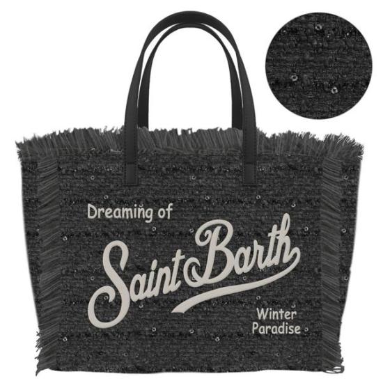 26FW 세인트바쓰 토트백 COL0050 04109M00EMB MINI PAILLETTES - MC2 SAINT BARTH