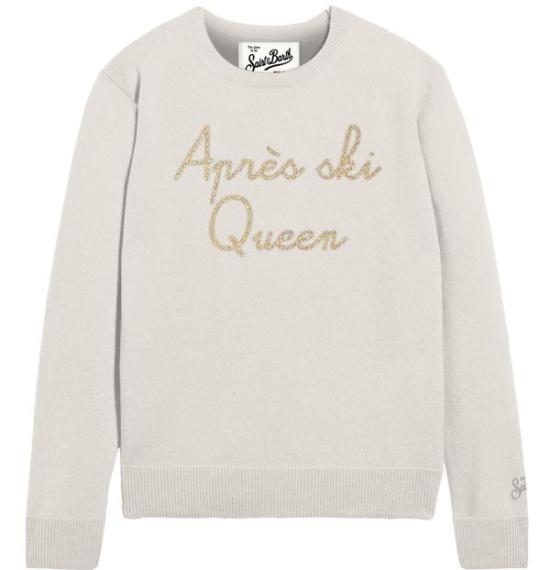 26FW 세인트바쓰 스웨터 QUE0010 04196M10OR EMB APRES QUEEN - MC2 SAINT BARTH