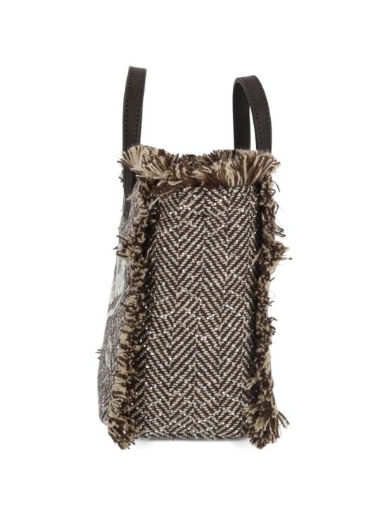 26FW 세인트바쓰 토트백 VAMI031 04514M1811EMB HERRINGBONE STRASS - MC2 SAINT BARTH