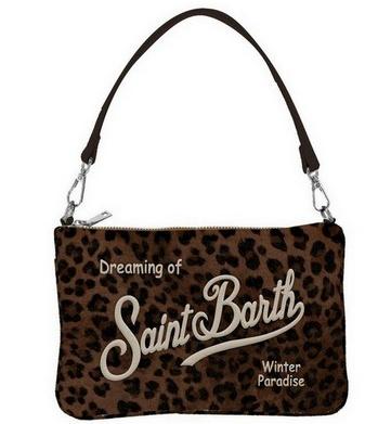 26FW 세인트바쓰 숄더백 PARM003 00212M18EMB DARK LEOPARD