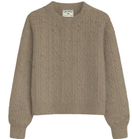 26FW 세인트바쓰 스웨터 LALI001 00306M13L GREIGE - MC2 SAINT BARTH