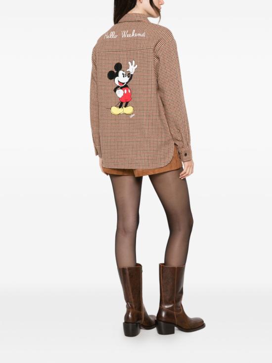 26FW 세인트바쓰 셔츠 GMY0001 00210M1145EMB HELLO MICKEY PIED DE POULE - MC2 SAINT BARTH