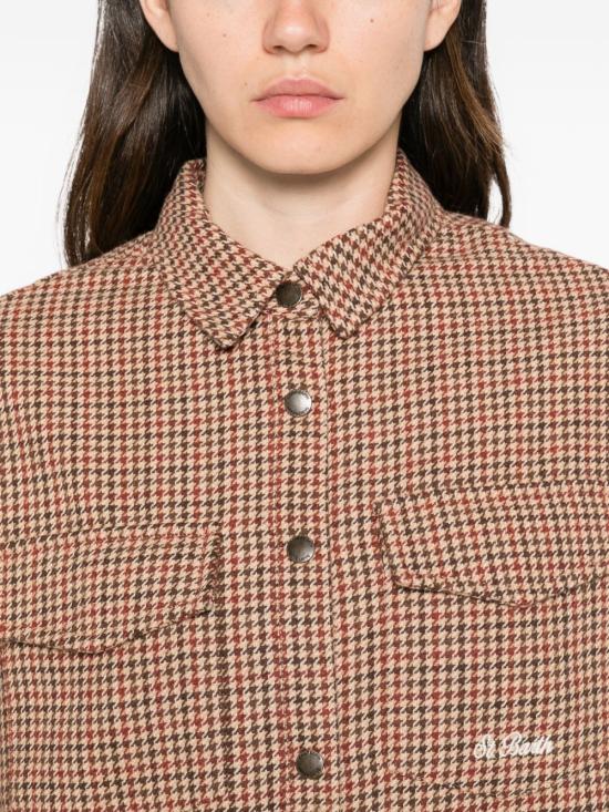 26FW 세인트바쓰 셔츠 GMY0001 00210M1145EMB HELLO MICKEY PIED DE POULE - MC2 SAINT BARTH
