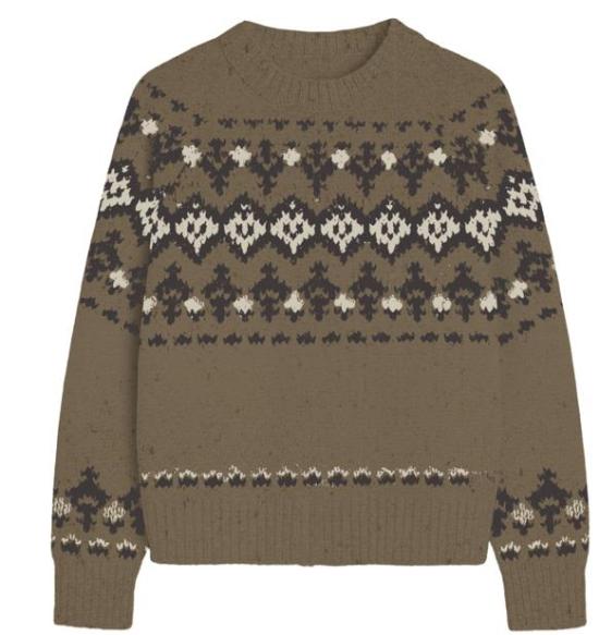 26FW 세인트바쓰 스웨터 MRD0001 00037M1300 FAIR ISLE