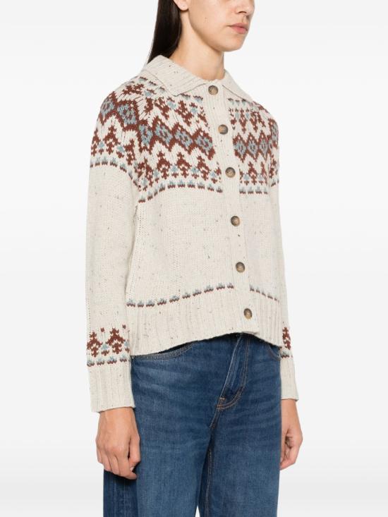 26FW 세인트바쓰 가디건 PPT0001 00036M1019 FAIR ISLE - MC2 SAINT BARTH