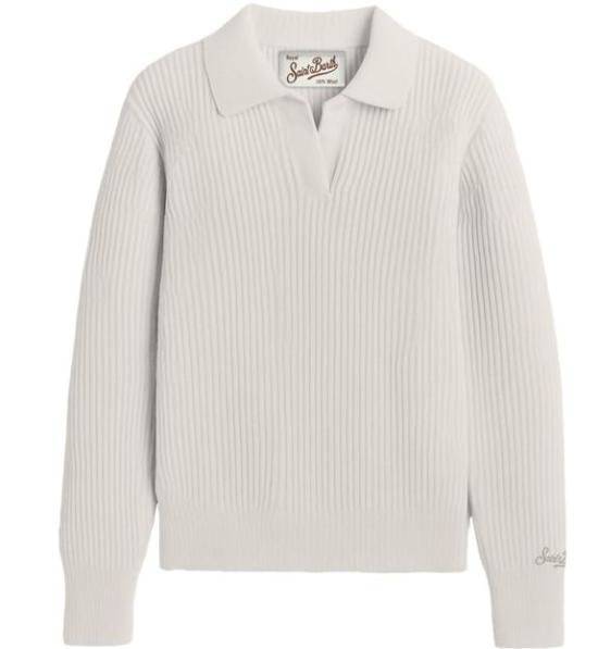 26FW 세인트바쓰 폴로 티셔츠 YAO0001 00023M10 OFF WHITE