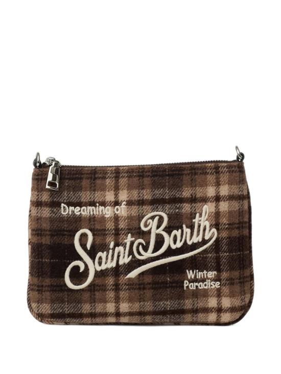26FW 세인트바쓰 숄더백 PARM006 00470M1812EMB TARTAN - MC2 SAINT BARTH