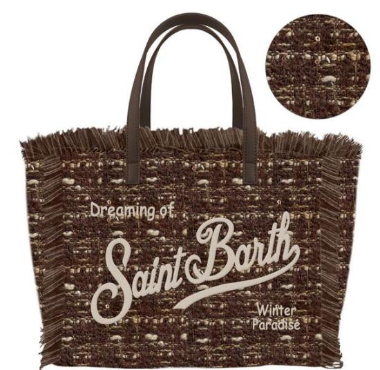 26FW 세인트바쓰 토트백 COL0050 04136M1811EMB - MC2 SAINT BARTH