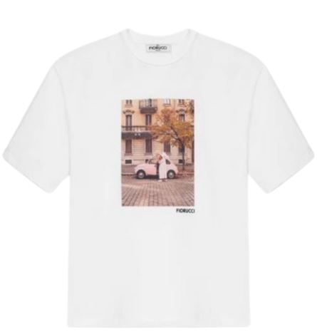 26FW 피오루찌 반팔 티셔츠 W26FWJTS002 CJ37WH01 WHITE