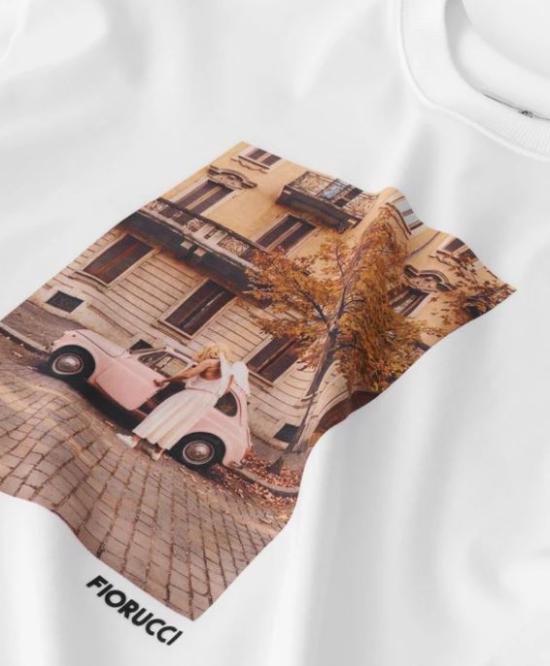 26FW 피오루찌 반팔 티셔츠 W26FWJTS002 CJ37WH01 WHITE - FIORUCCI