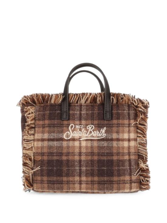26FW 세인트바쓰 토트백 VAMI031 00470M1812EMB TARTAN - MC2 SAINT BARTH