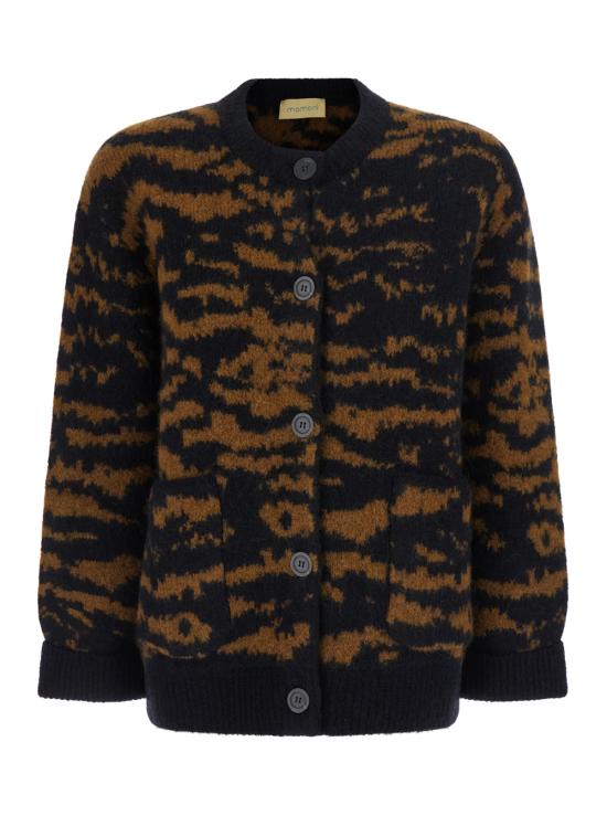 26FW 모모니 긴팔 티셔츠 262MMOKN09226268MO9140 Brown