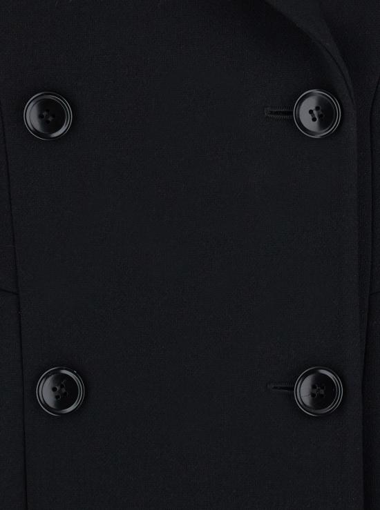 26FW 알라이아 코트 AA9M1230W132D999 Black - ALAIA