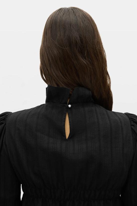 26FW 앤 드뮐미스터 긴팔 티셔츠 B0014417 FA752 099 BLACK - ANN DEMEULEMEESTER