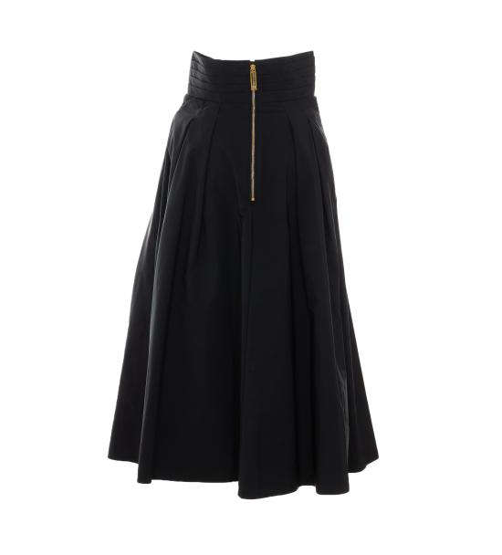 26FW 엘리자베타프랜치 미디 스커트 GO22767E2 110 NERO - ELISABETTA FRANCHI