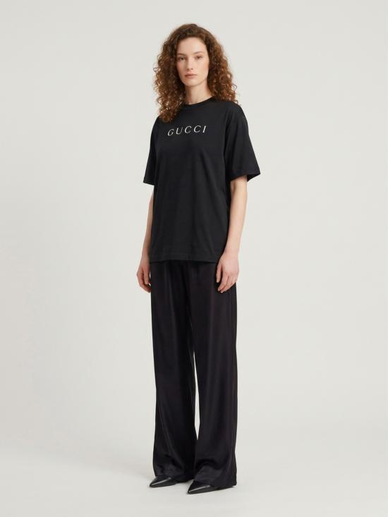 26FW 구찌 반팔 티셔츠 A0097M BLACK - GUCCI