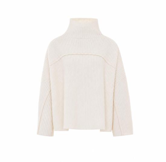 26FW 낫샤이 스웨터 NF1I006WOC002 ECRU WHITE