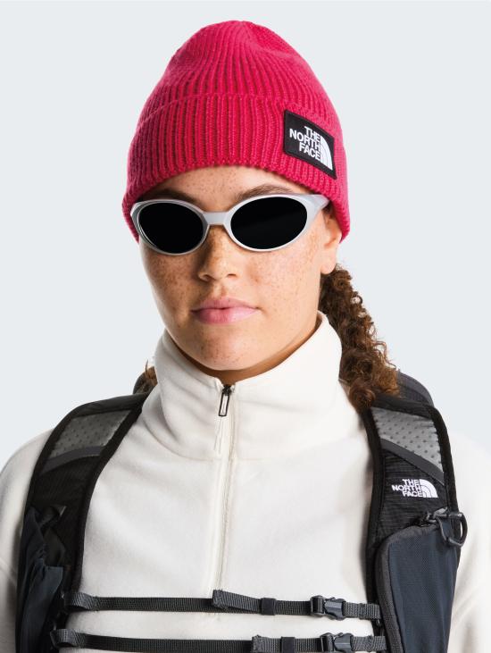 26FW 노스페이스 모자 Maglia con Logo Frontale Rosa 소재의 베레토 - NORTH FACE