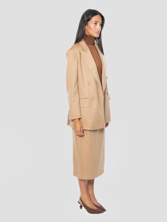 26FW 막스마라 스커트 Cammello Beige 색상의 Tubino를 구매해 보세요 - MAX MARA