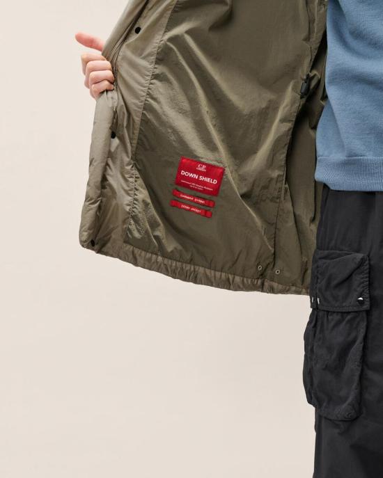  씨피 컴퍼니 자켓 21CMOW217A110655G 356 GREEN - C.P. COMPANY
