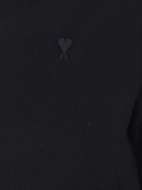 26FW 아미 울 아미 드 꾀흐 패딩 재킷 HJK830 WV0216 001 BLACK - AMI
