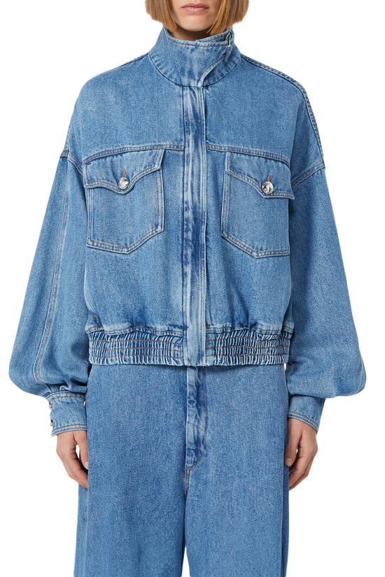 26FW 스포트막스 코트 2622046015600 005 BLU NOTTE - SPORTMAX