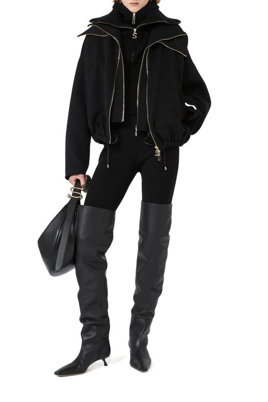 26FW 스포트막스 코트 2622086012600 013 NERO - SPORTMAX