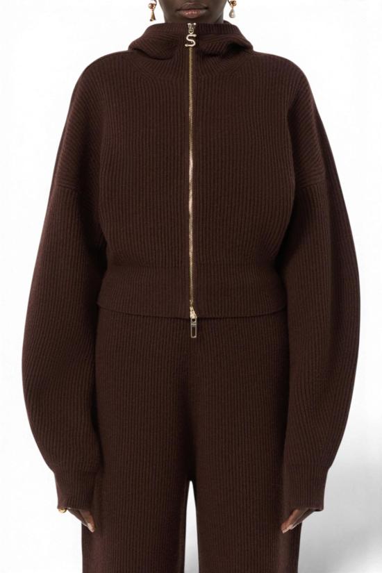 26FW 스포트막스 블라우스 2622346022600 004 CIOCCOLATO - SPORTMAX