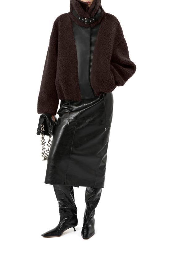 26FW 스포트막스 숏 스커트 2622406012600 003 NERO - SPORTMAX