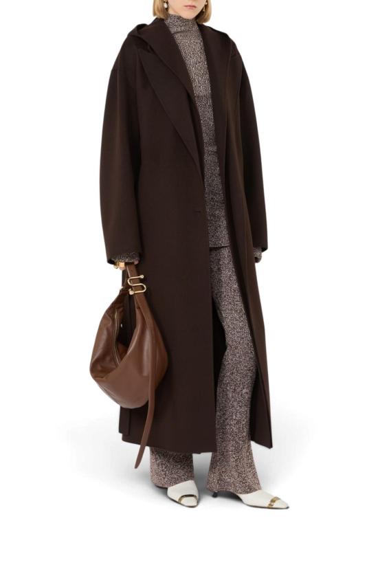 26FW 스포트막스 코트 2622016012600 038 CIOCCOLATO - SPORTMAX