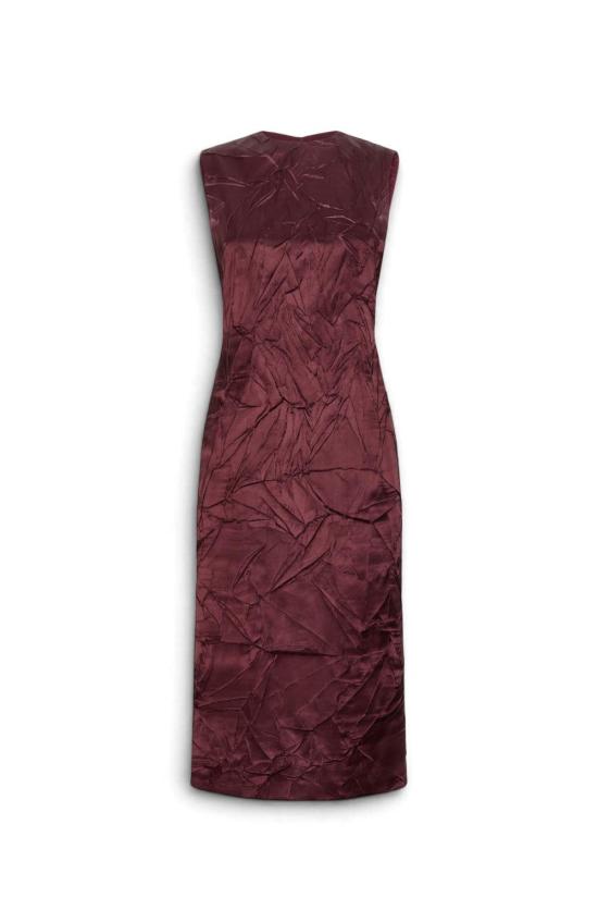 26FW 막스마라 미디 원피스 2621226054600 003 BORDEAUX