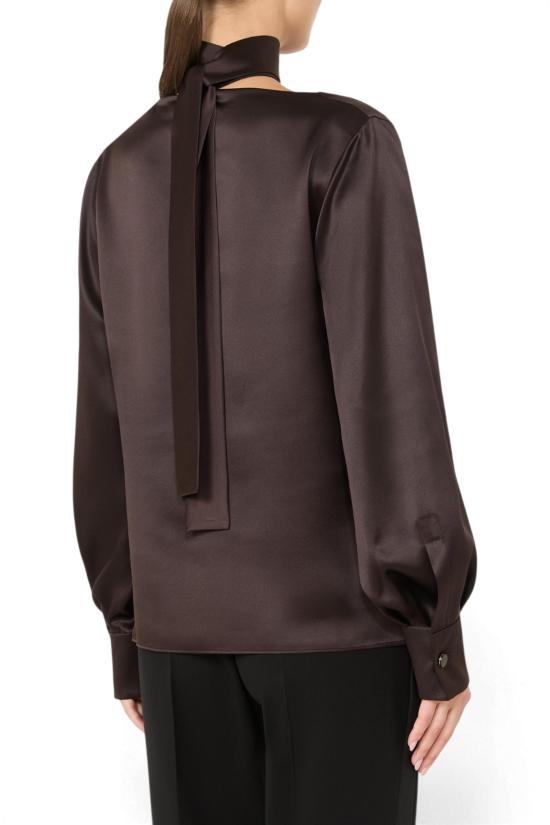 26FW 막스마라 블라우스 2621116014600 007 MARRONE SCURO - MAX MARA