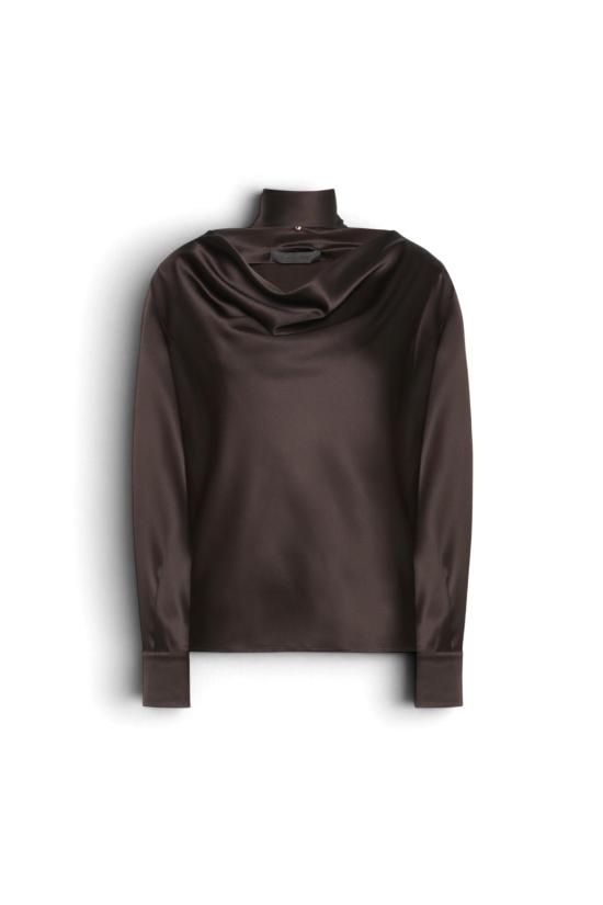 26FW 막스마라 블라우스 2621116014600 007 MARRONE SCURO