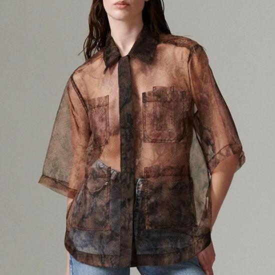  Day Birger et Mikkelsen 탑 DAY26041022 BROWN