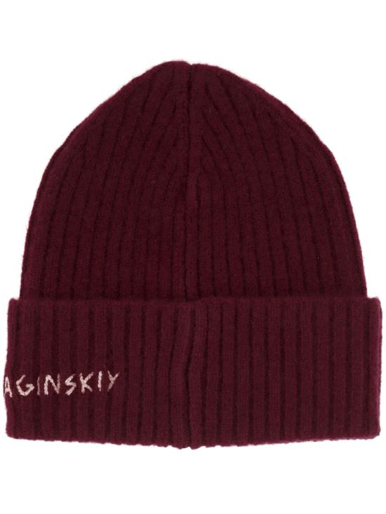 26FW 루슬란바진스키 모자 BN067039 CSFLCD25BURGUNDY - RUSLAN BAGINSKIY