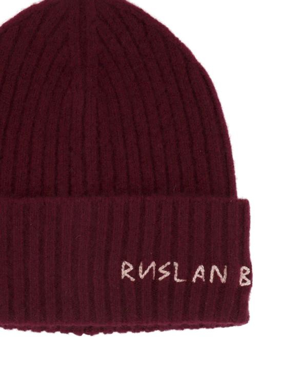 26FW 루슬란바진스키 모자 BN067039 CSFLCD25BURGUNDY - RUSLAN BAGINSKIY