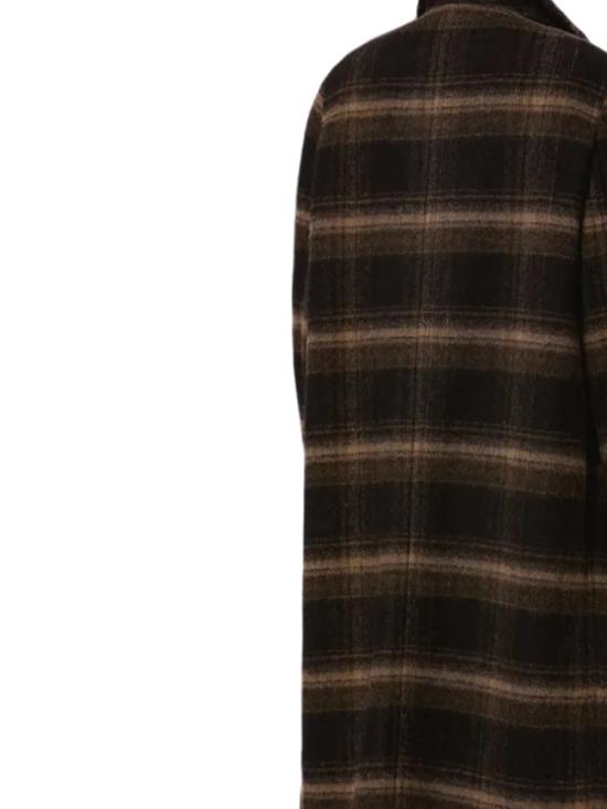 26FW 이자벨마랑에뚜왈 코트 MA0555FA D3D01EBKKI BLACK KHAKI - ISABEL MARANT ETOILE