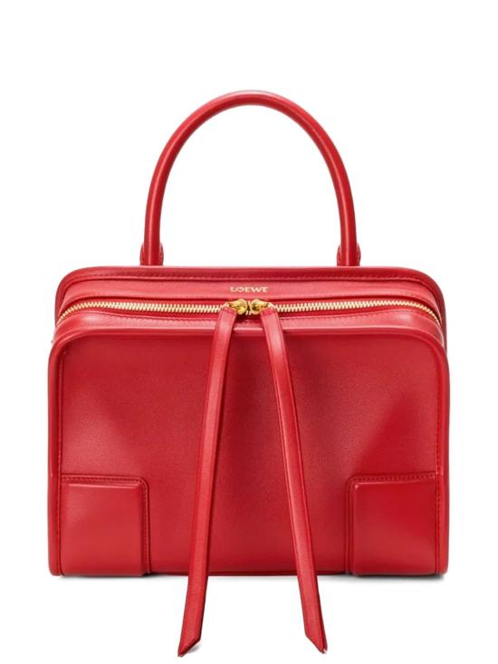 26FW 로에베 소프트 카프스킨 스몰 아마조나 180 백 A039AS0X01 0241 CARMINE RED