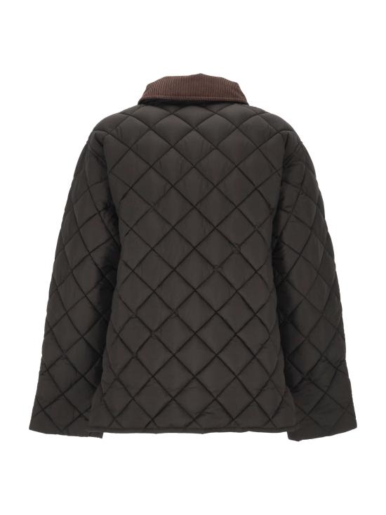 26FW 세이브더덕 코트 D42849W MIRO2340009 BROWN BLACK - SAVE THE DUCK