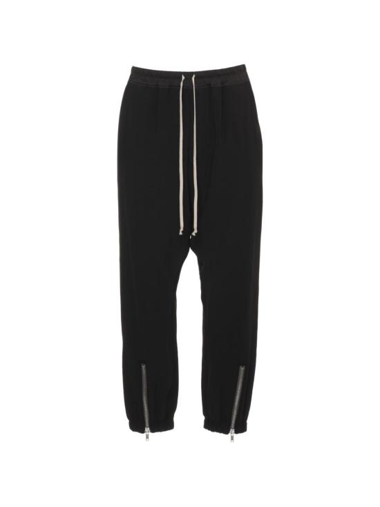 26FW 릭 오웬스 트레이닝/조거 팬츠 RU02F4331 JSV09 BLACK