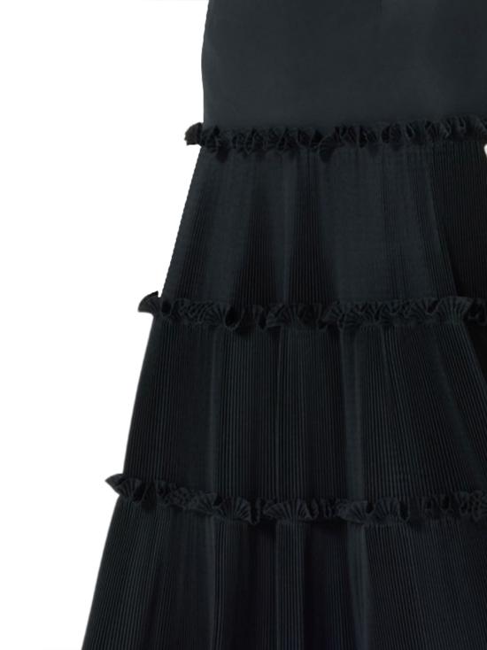 26FW 블루마린 미디 스커트 RF6049T8864 22222 BLACK - BLUMARINE